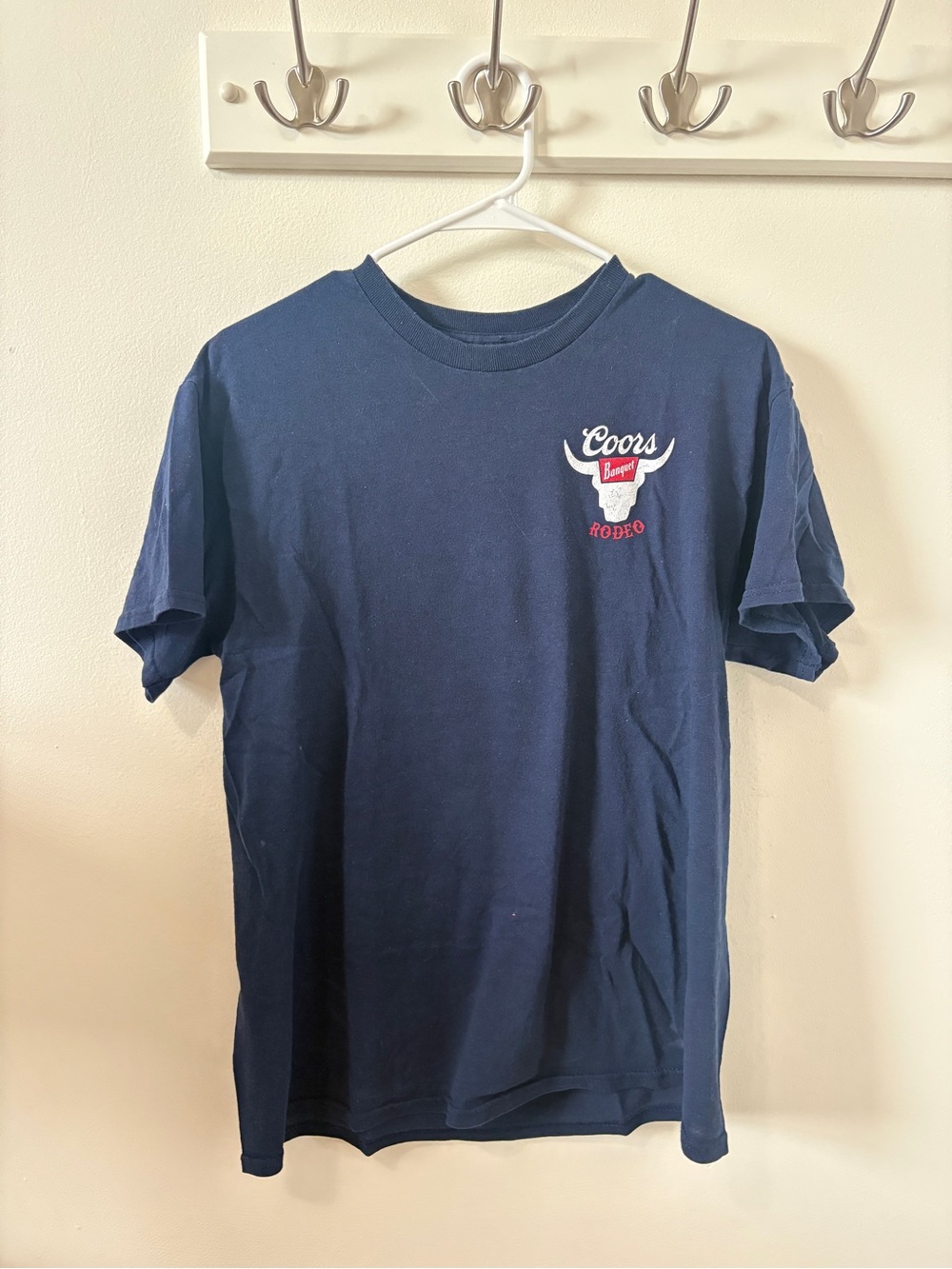 Coors Navy Short-Sleeve Men's Beer T-Shirt